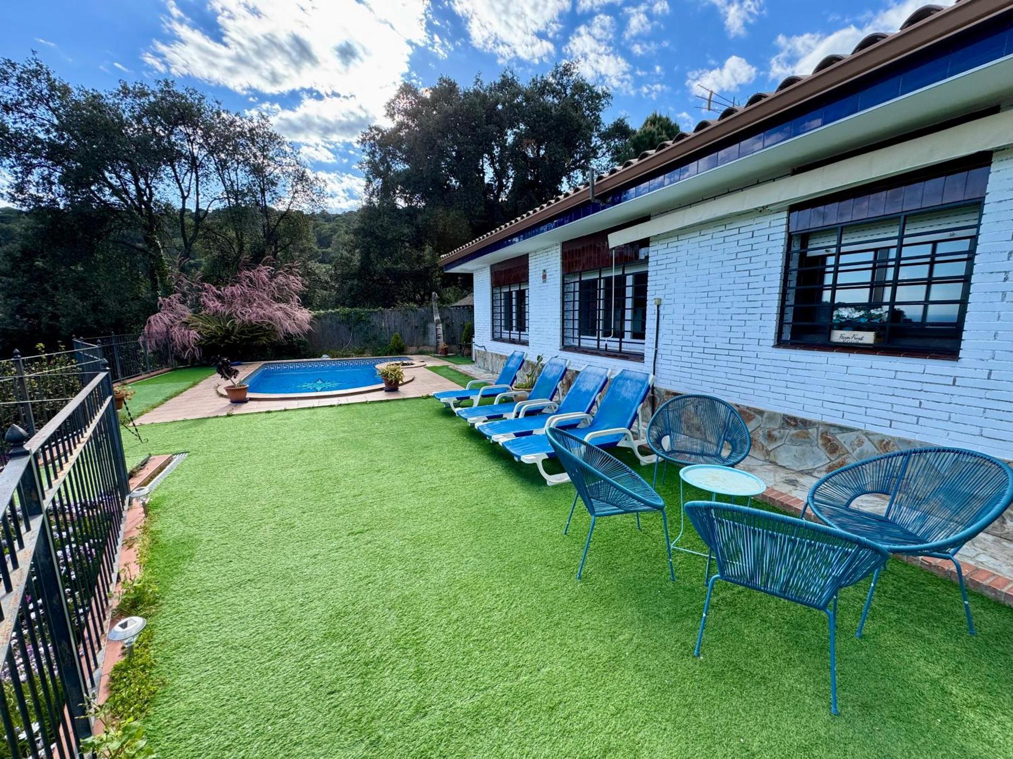 Casa Paraiso Piscina Tranquilidad Sant Cebria de Vallalta Экстерьер фото