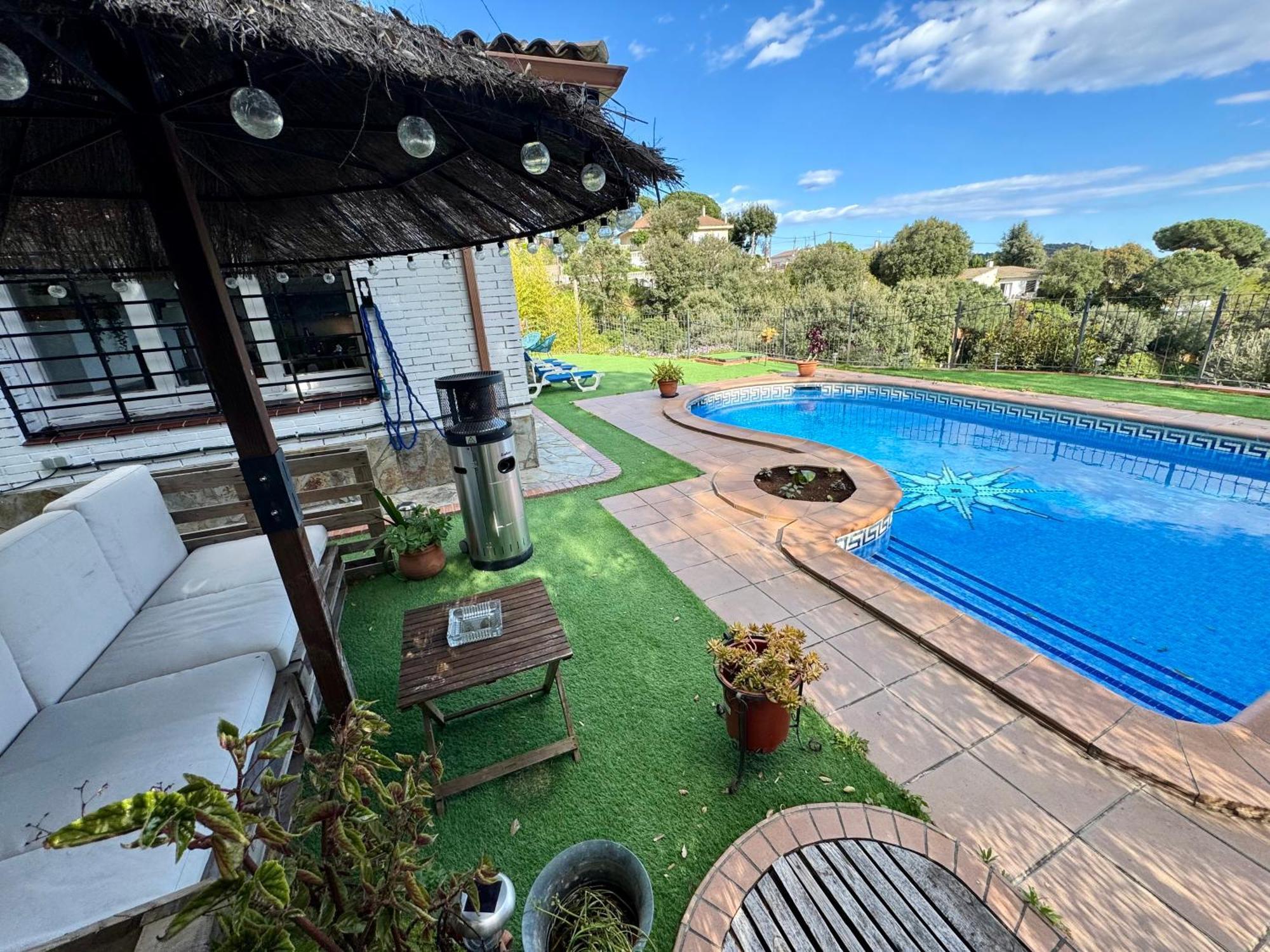 Casa Paraiso Piscina Tranquilidad Sant Cebria de Vallalta Экстерьер фото