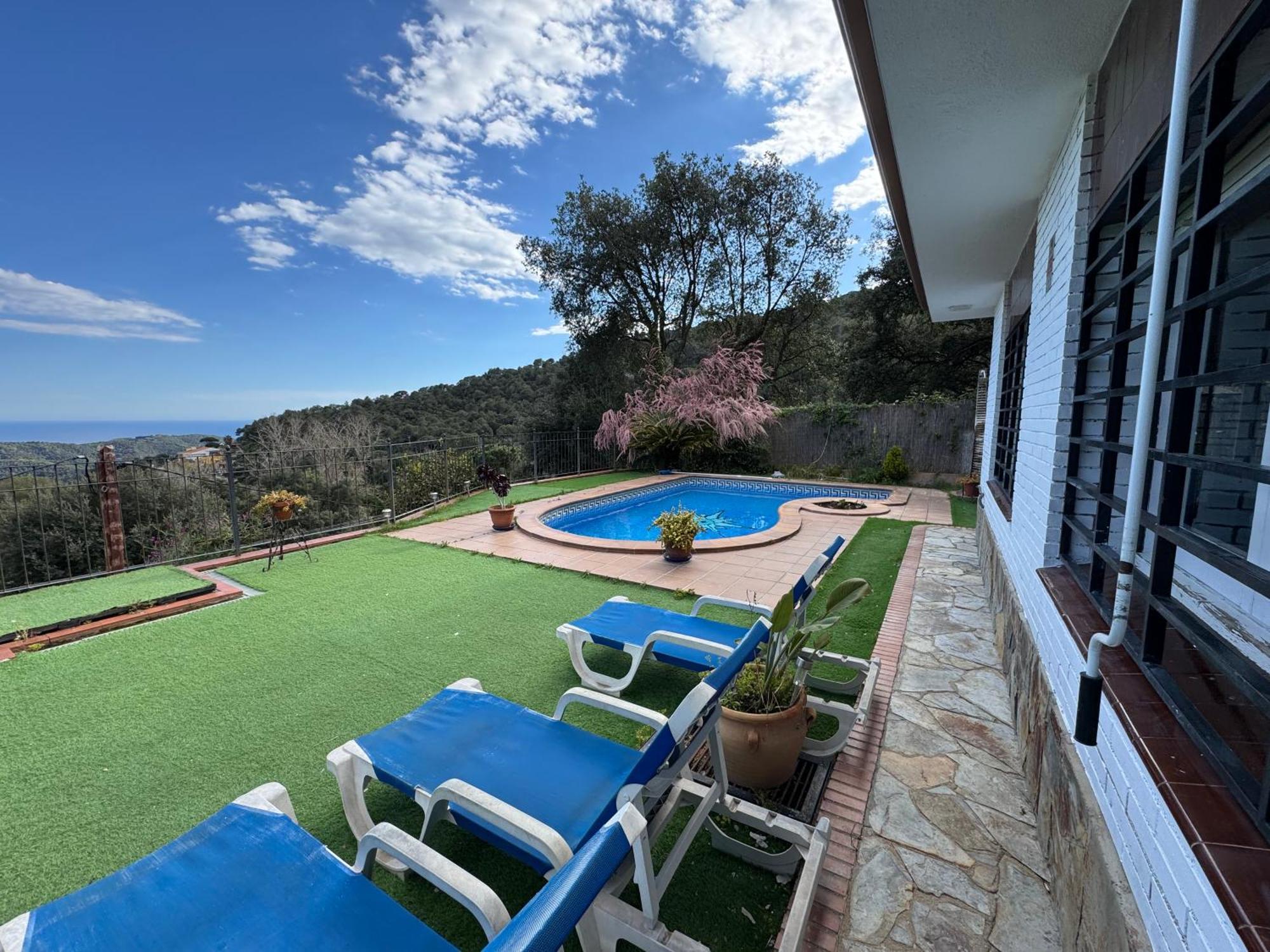Casa Paraiso Piscina Tranquilidad Sant Cebria de Vallalta Экстерьер фото